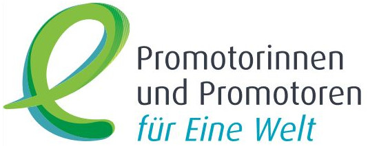 Promotorinnen und Promotoren für eine Welt – Logo 534×213