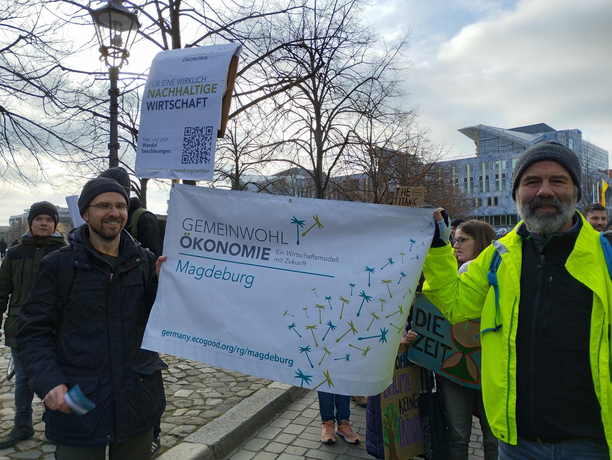 Auf der Klimademo am 03.03.2023 (RG Magdeburg)