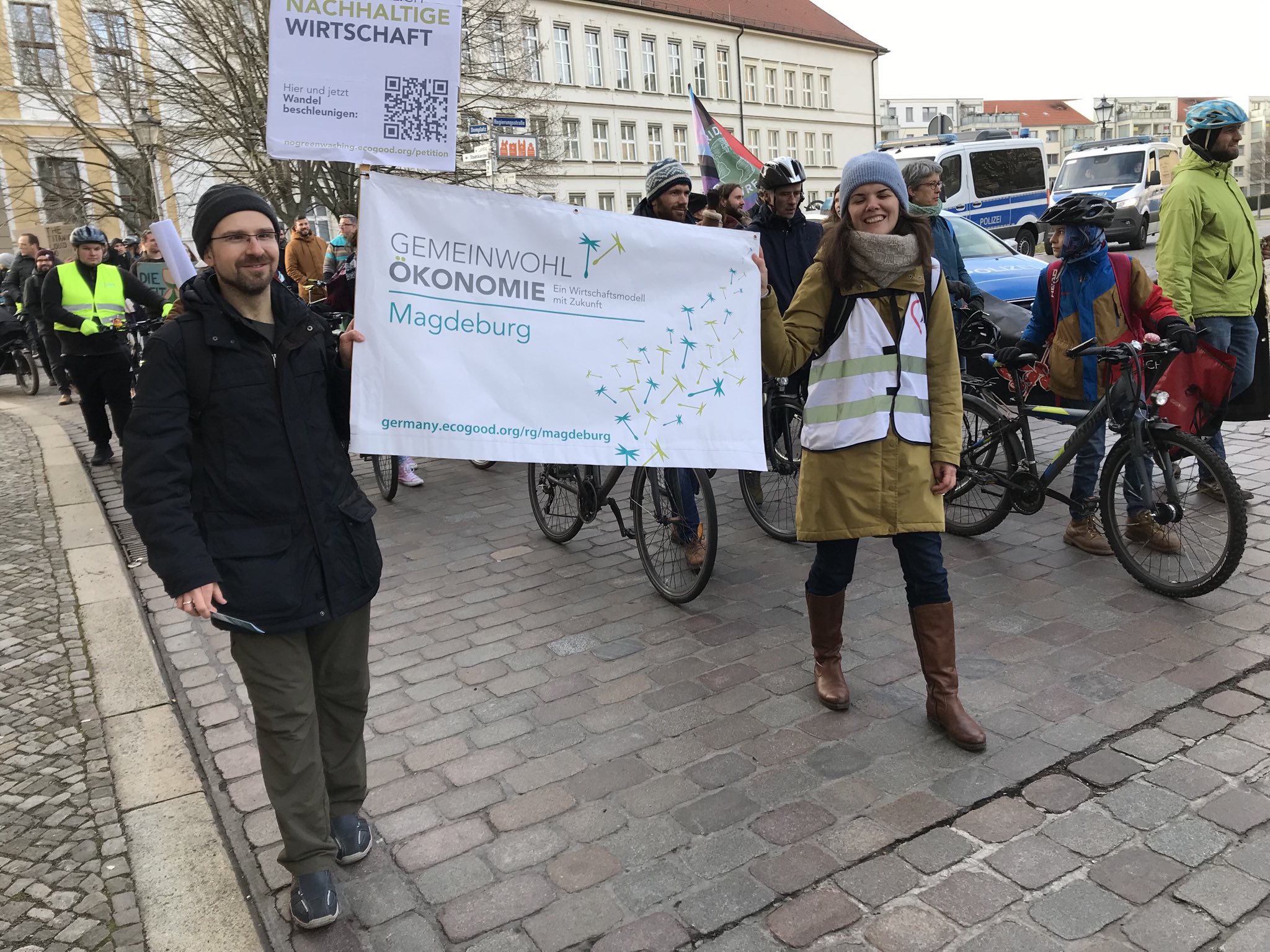 Auf der Klimademo am 03.03.2023 (RG Magdeburg)