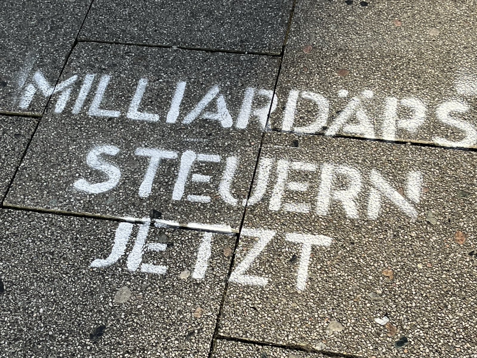 Milliadärssteuer jetzt!