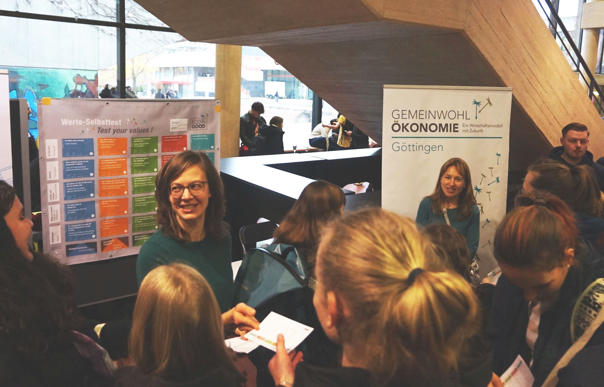 Infostand im ZHG