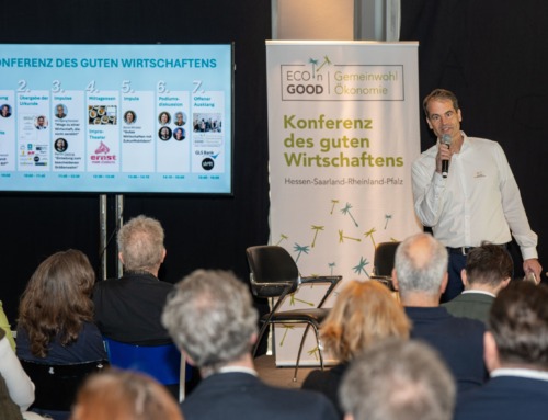 Erste Konferenz des Guten Wirtschaftens in Frankfurt