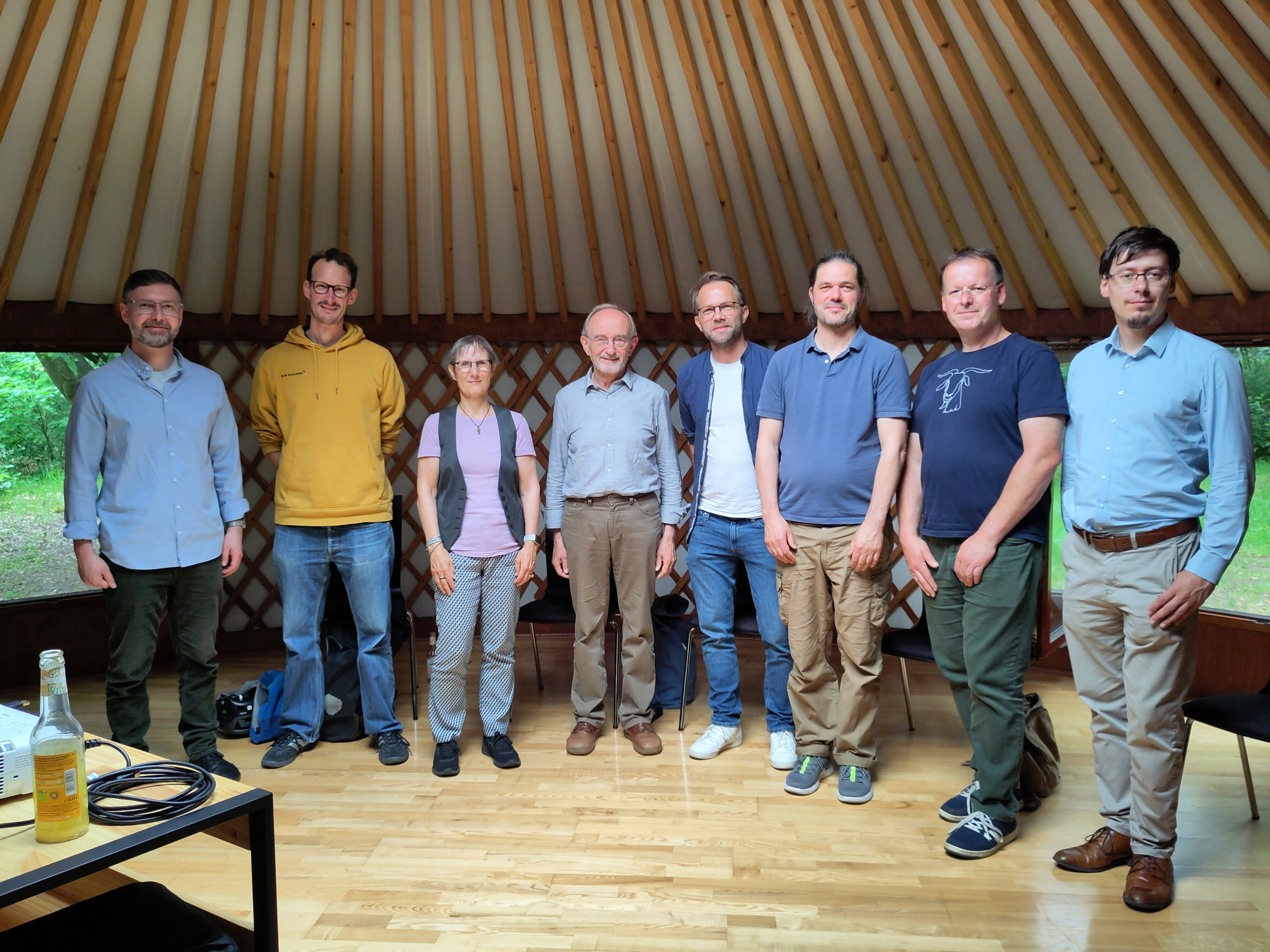 Gruppenfoto vom 10. Unternehmenstreffen